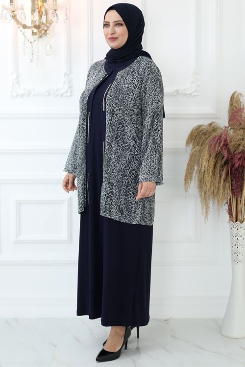 Şahika Abiye Lacivert AMİ1042