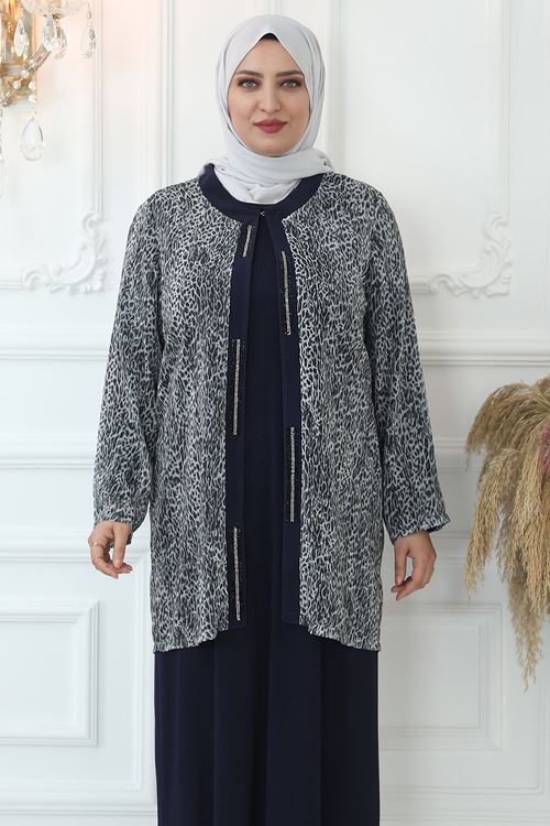 Şahika Abiye Lacivert AMİ1042