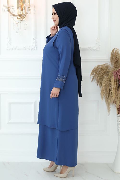 Filiz Abiye İndigo AMİ1038