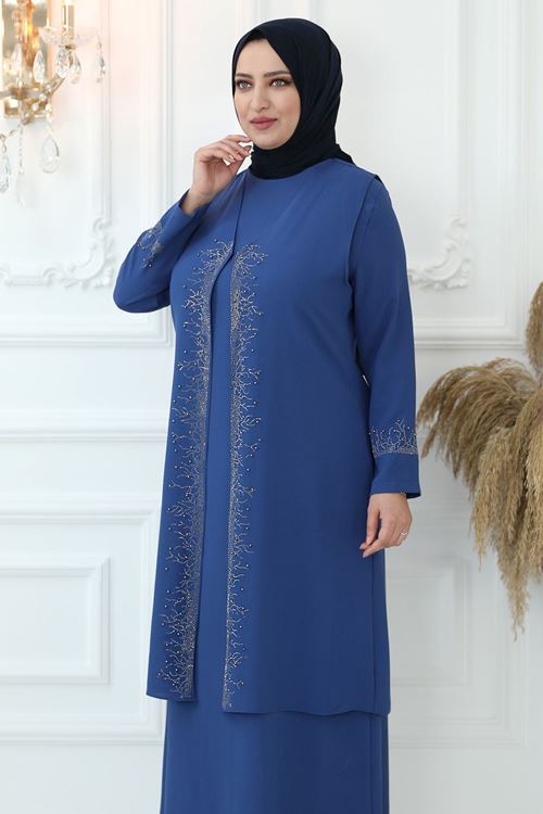 Filiz Abiye İndigo AMİ1038