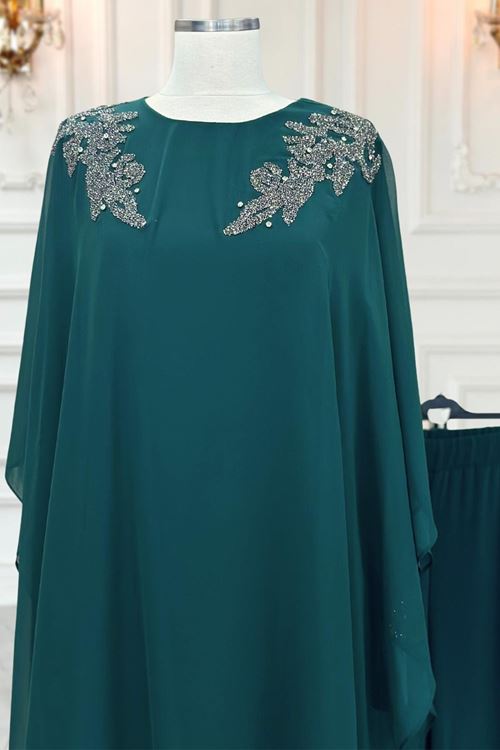 Mesture Abiye Takım Zümrüt AMİ1066