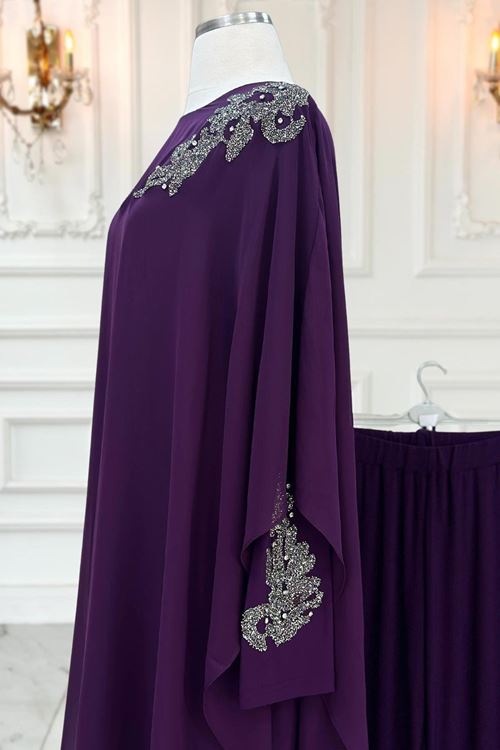 Mesture Abiye Takım Mürdüm AMİ1066