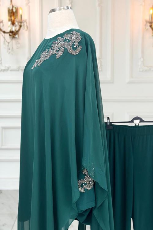 Mesture Abiye Takım Zümrüt AMİ1066