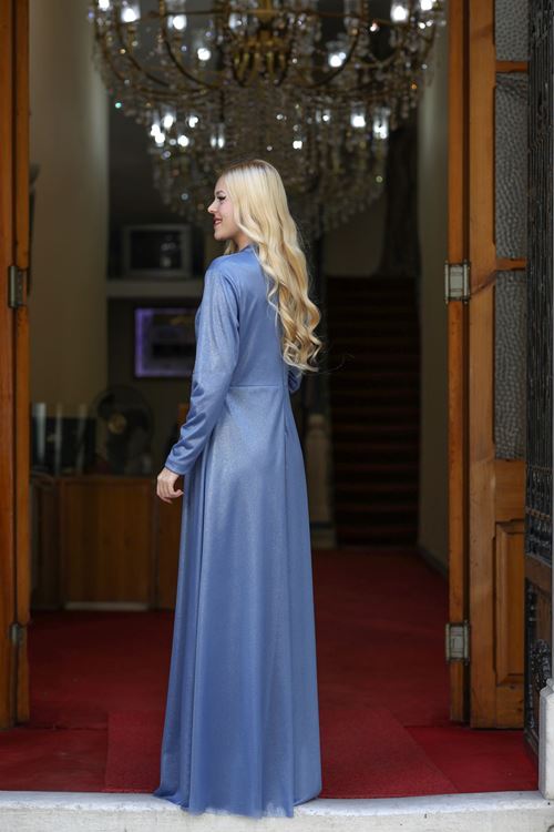 Berfin Abiye İndigo ESC5024