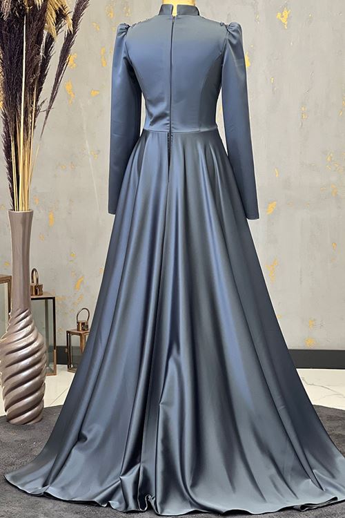 Damla Abiye Antrasit PİE1540